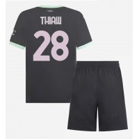 AC Milan Malick Thiaw #28 Replica Third Minikit 2024-25 Short Sleeve (+ pants)